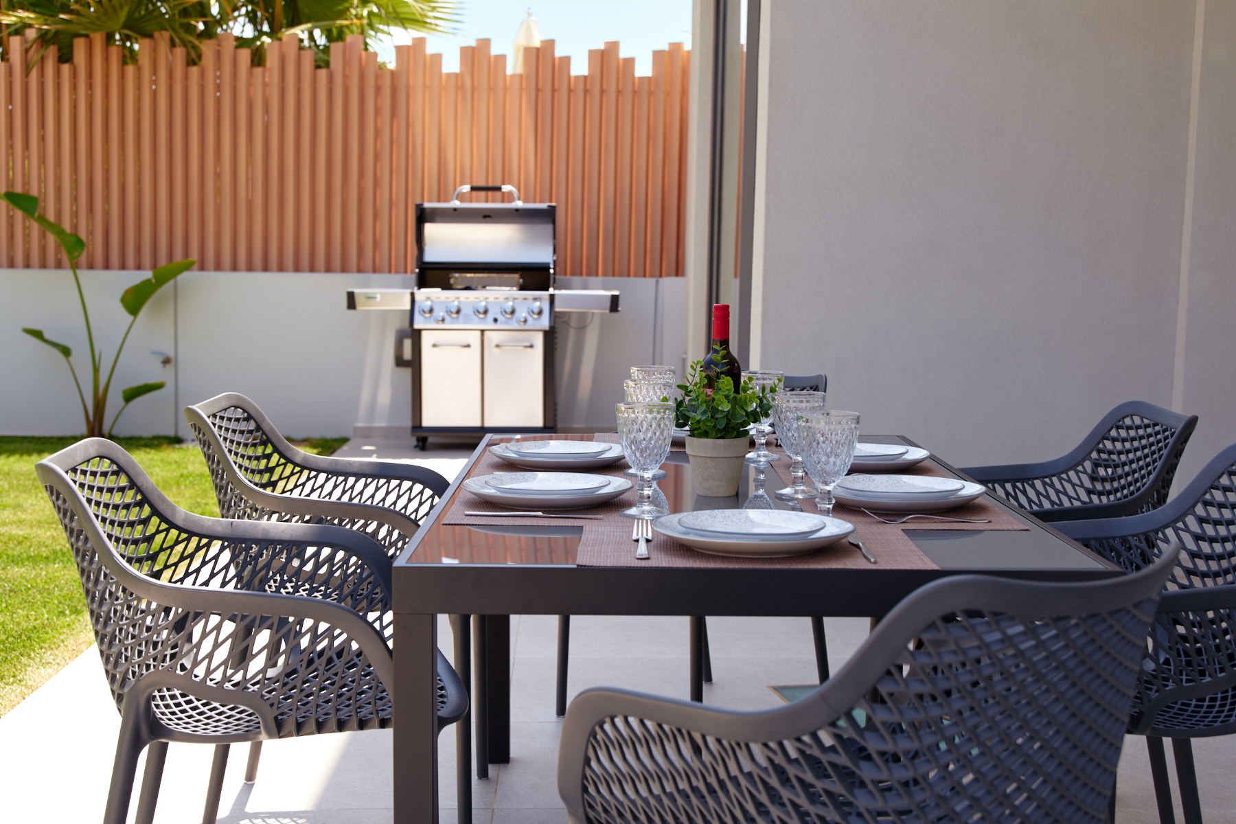 Photo of outdoor dining area