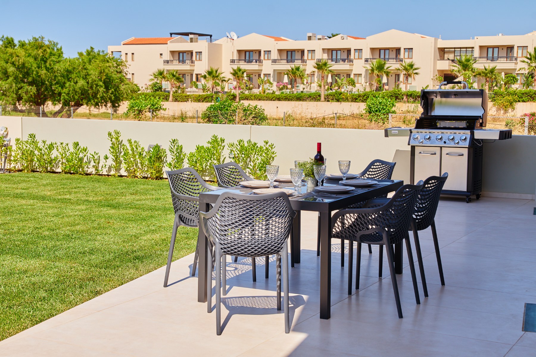 Photo of outdoor dining area